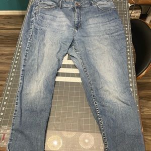 Women’s High rise skinny ankle Lee Rider jeans